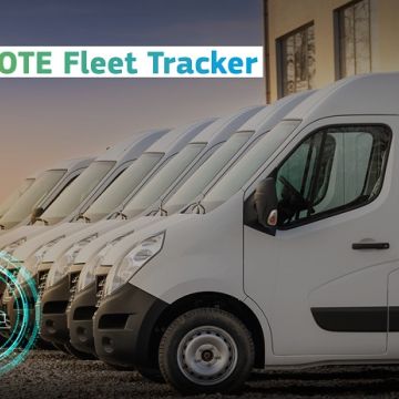 COSMOTE Fleet Tracker<br>Για την παρακολούθηση και διαχείριση 360 εταιρικών οχημάτων της BSK