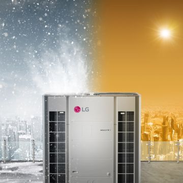 LG MULTI V i: Θέρμανση σε επαγγελματικούς χώρους μέσω ΑΙ