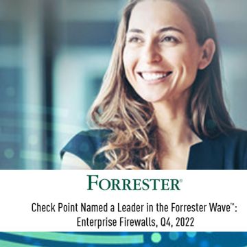 Η Check Point αναγνωρίζεται ως Leader σε έκθεση της Forrester