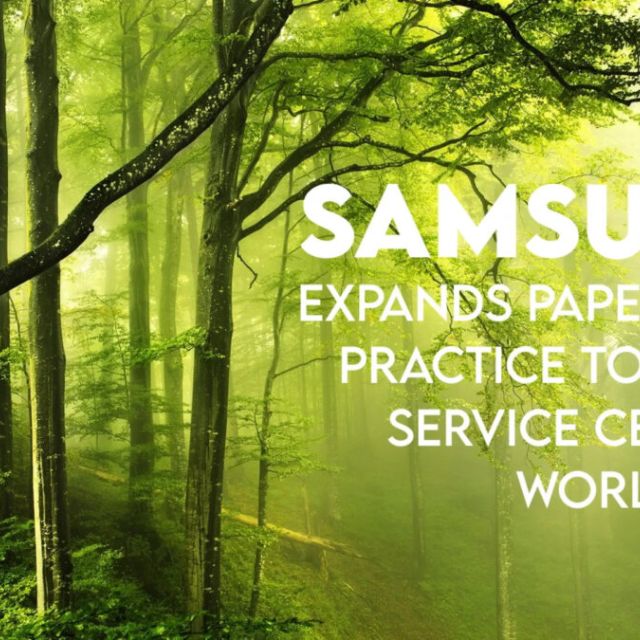 Η Samsung ενισχύει τις paper-free πρακτικές της