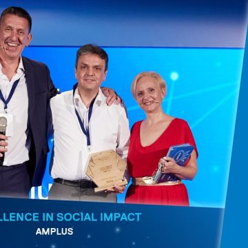 Βραβείο Excellence in Social Impact απέσπασε η Amplus