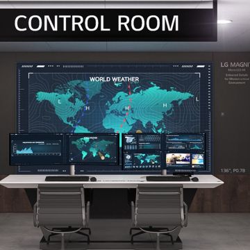 LG MAGNIT Micro LED: Η καινοτόμα λύση προβολής για control rooms