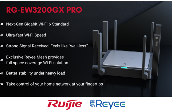 PartnerNET και Ruijie-Reyee αλλάζουν την αγορά των Mesh Routers