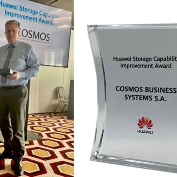 Βραβείο από την Huawei για την Cosmos Business Systems