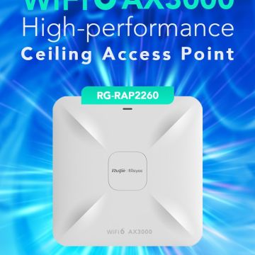 Ruijie-Reyee Wi-Fi 6 AX3000: Υψηλής απόδοσης Access Point οροφής