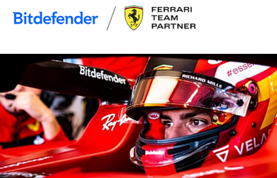 Η Bitdefender συνεργάζεται με τη Scuderia Ferrari