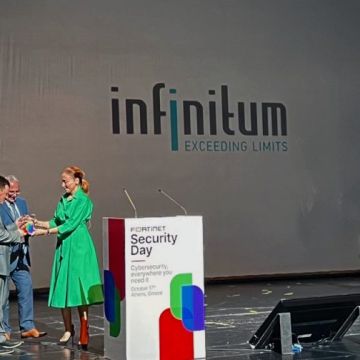 Fortinet Security Fabric Partner of the Year 2022 η Ιnfinitum