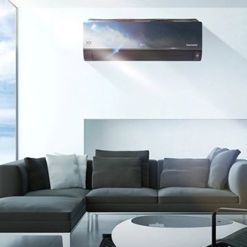 LG Dual Inverter Mirror<br>Για απόδοση τέλειας θερμοκρασίας