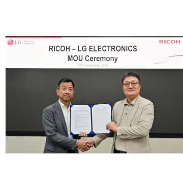 Μνημόνιο συνεργασίας για LG Electronics και Ricoh