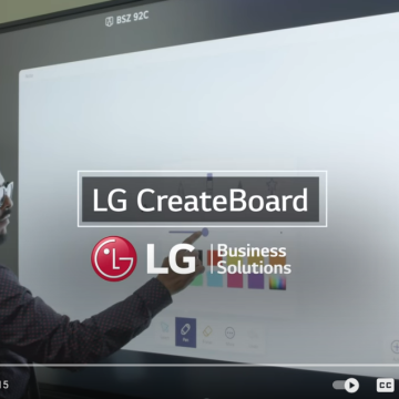 Διαδραστικός πίνακας LG CreateBoard