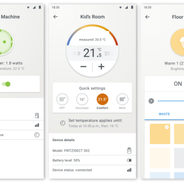 FRITZ! App Smart Home για τον έλεγχο του οικιακού συστήματος