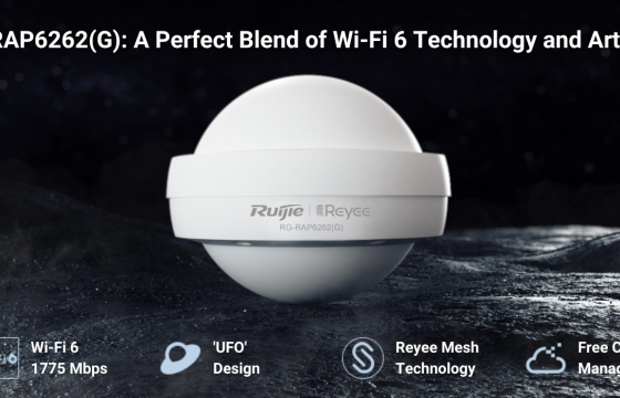 Ruijie – Reyee RG-RAP6262(G): Η τεχνολογία Wi-Fi 6 συναντά το design