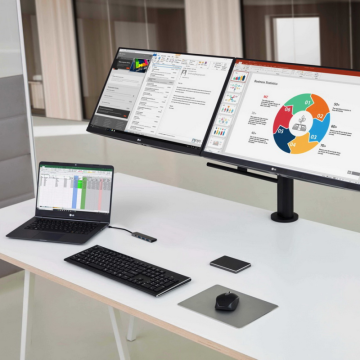 LG Ergo Dual: Ιδανική επιλογή για όλους τους χώρους εργασίας