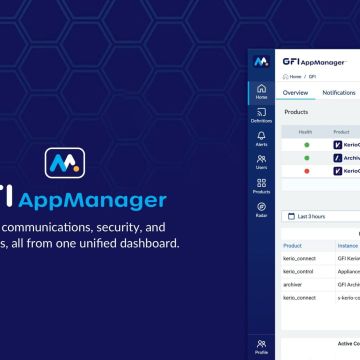 H GFI Software παρουσιάζει το GFI AppManager