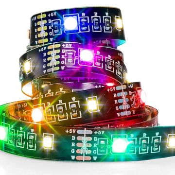 NEDIS BTLS20RGBW<br>Bluetooth smart ταινία φωτισμού LED RGB με τροφοδοσία USB