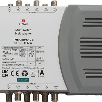 TRIAX Standalone πολυδιακόπτες με 6ετή εργοστασιακή εγγύηση