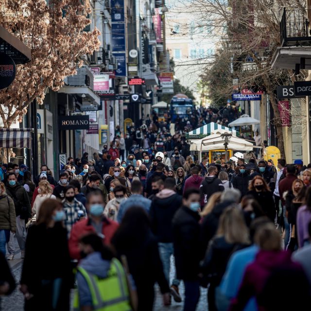 Αύξηση στον τζίρο των επιχειρήσεων λιανικής για τον Απρίλιο