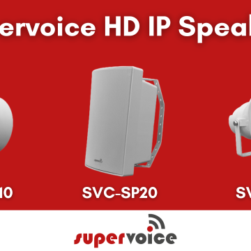 HD IP μεγάφωνα από την Supervoice: Ολοκληρωμένα δίκτυα επικοινωνίας και ασφαλείας