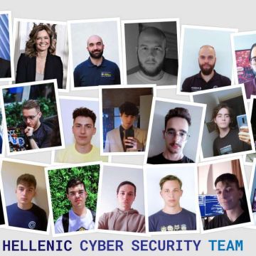 H ομάδα του τελικού European Cyber Security Challenge 2023