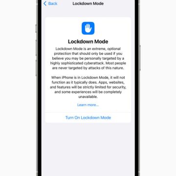 Μέγιστη ασφάλεια με το Lockdown Mode της Apple