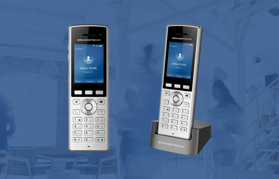 Grandstream WP822<br>Νέο προηγμένο Wi-Fi IP Phone για τη δημιουργία ολοκληρωμένων λύσεων επικοινωνίας