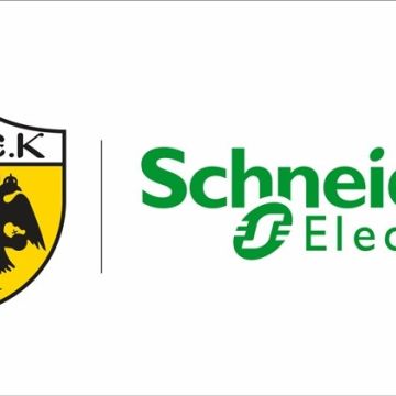 H Schneider Electric χορηγός της ΠΑΕ ΑΕΚ