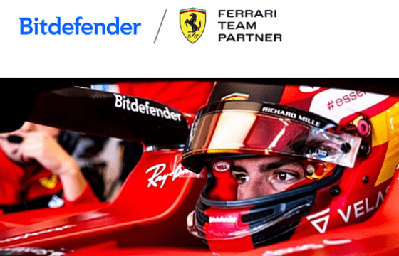 Η Bitdefender επεκτείνει τη συνεργασία της με τη Ferrari