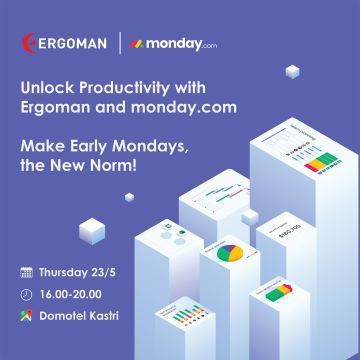 Ergoman & monday.com: Η ενίσχυση της παραγωγικότητας κερδίζει έδαφος!